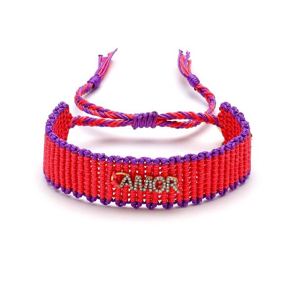 AMOR MACRAME BRACELET - 1