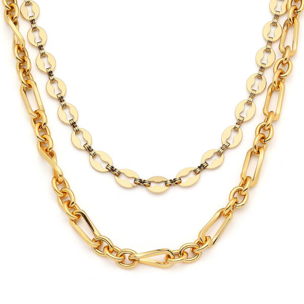 Chainy Pearl Necklace - 1