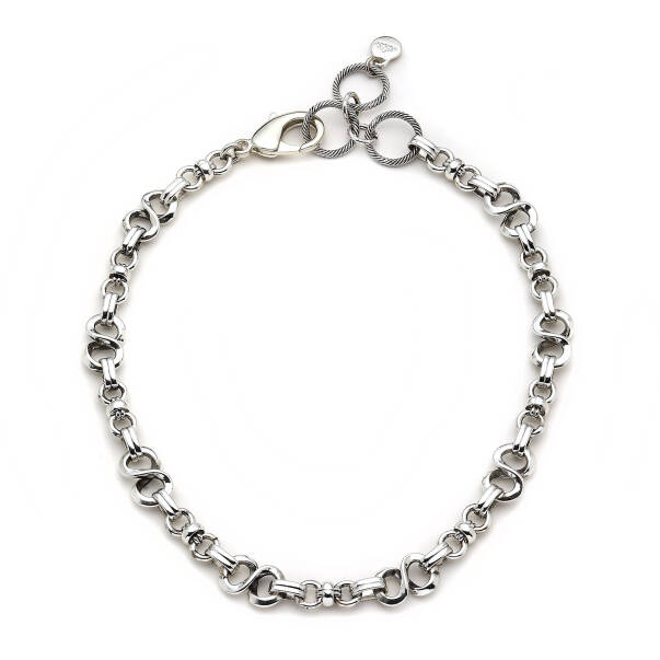 Charade Silver Plated Chain Necklace - 1