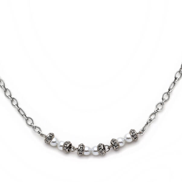 Finess Silver Plated Chain Necklace - 2