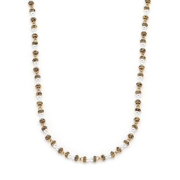 Gain Pearl Gold Plated Necklace - 2