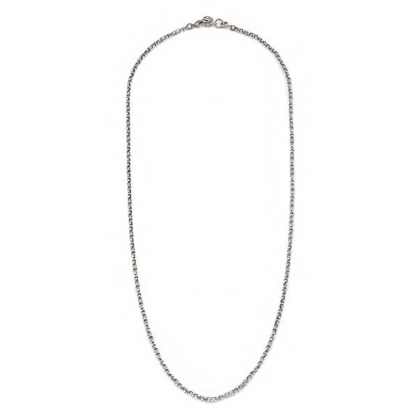 Glint Silver Plated Chain Necklace - 1