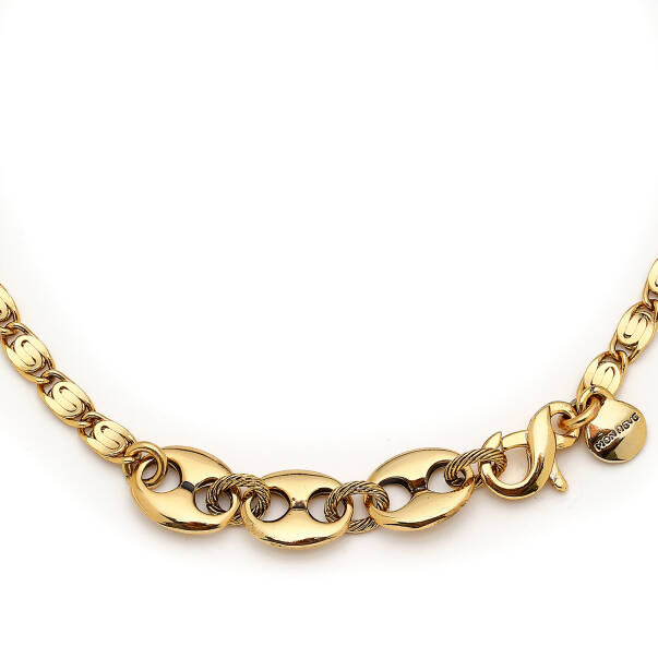 İmani Choker Gold Plated Chain Necklace - 2