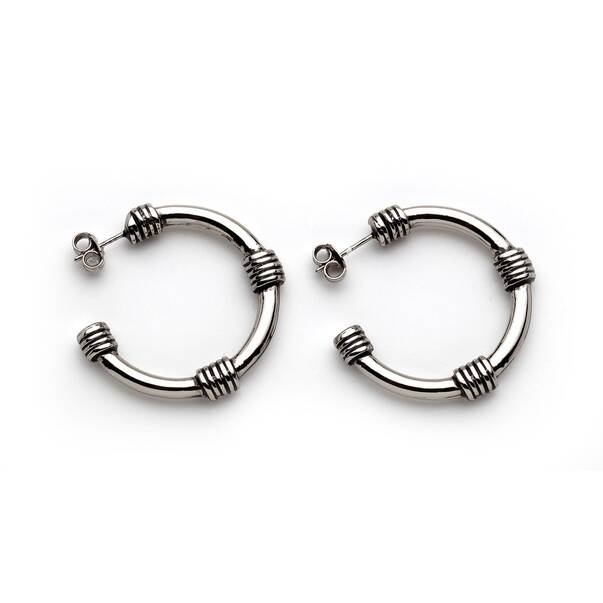 Jessica Hoop Earrings - 1