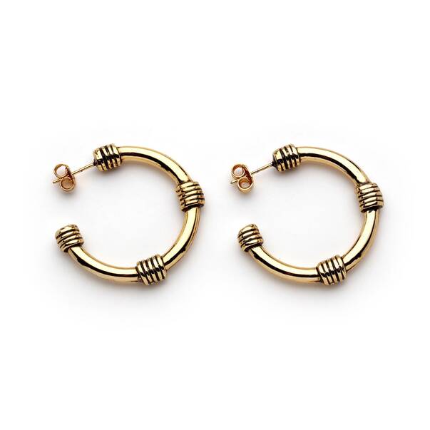 Lily hoop Earrings - 1