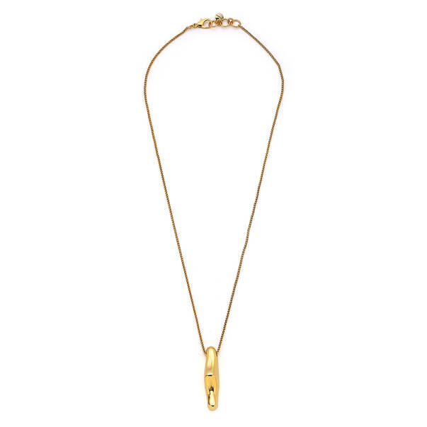 Morgan Gold Plated Charm Chain Necklace - 1