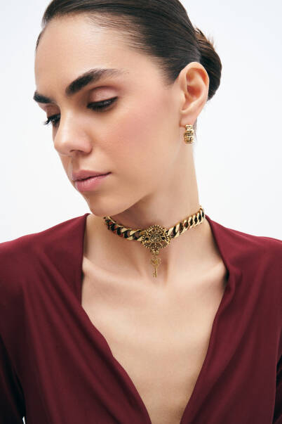 Nix Gold Plated Hoop Pinned Earrings - 7