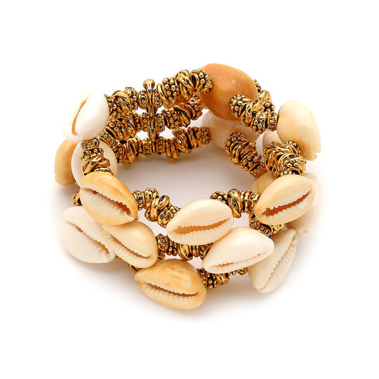 Riley Seashell Multi-Bracelet 