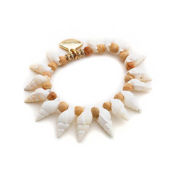 Scout White Seashell Bracelet - 1