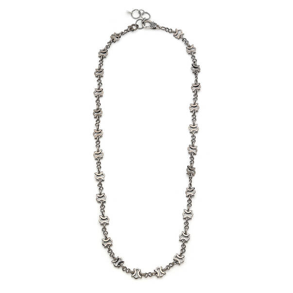 Silver Serenity Pearl Necklace - 1