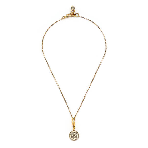 Star Sign Gold Plated Zodiac Necklace - 1