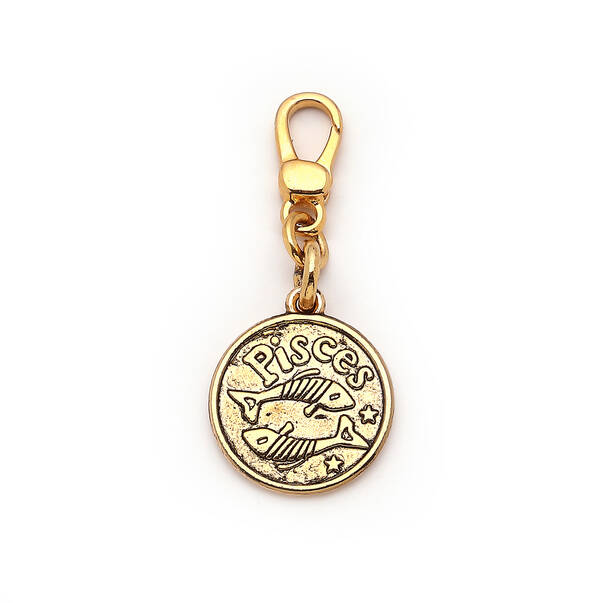 Star Sign Gold Plated Zodiac Necklace - 12