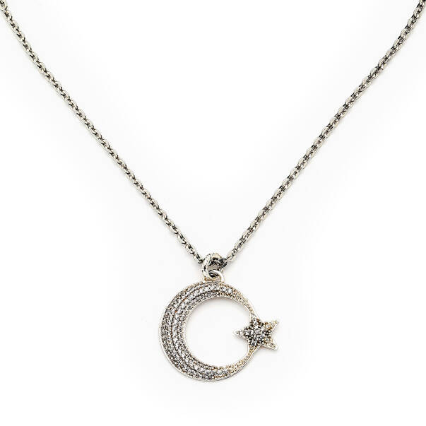 Stellar Glow Moon Star Necklace - 3