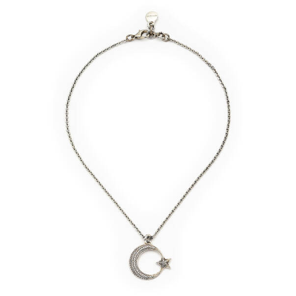 Stellar Glow Moon Star Necklace - 1