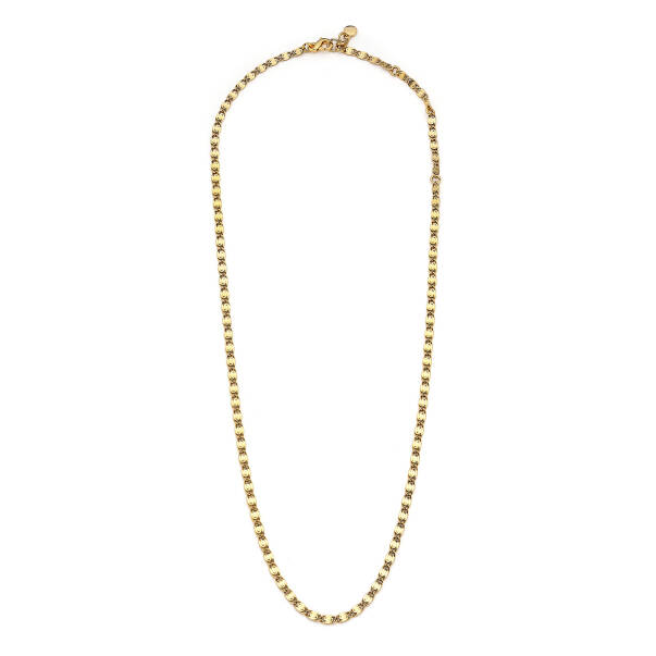 Stream Gold Plated Chain Necklace - 1