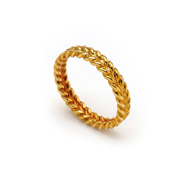 Symit Gold Plated Ring - 1