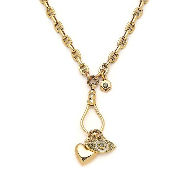 The Star Eye Charm Necklace - 2